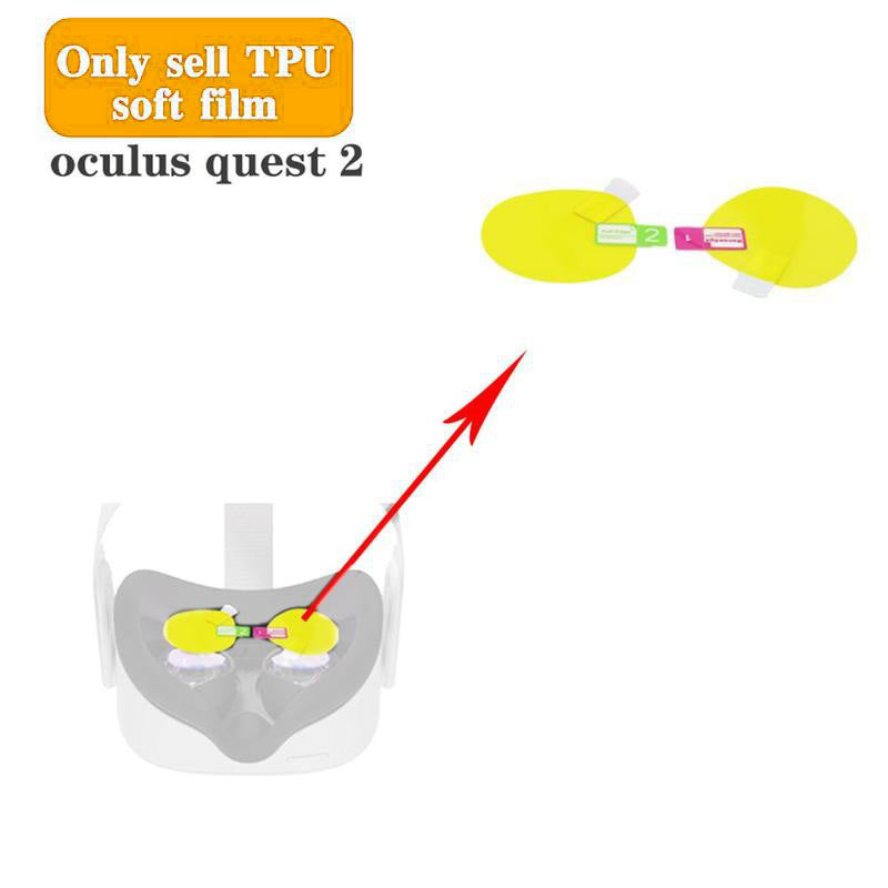 4Pcs Screen Protectors for Oculus Quest 2 VR Headset Anti-Scratch Soft TPU Lens Protector Cover Film 4Pcs Screen Protectors for Oculus Quest 2 VR Headset Anti-Scratch Soft TPU Lens Protector Cover Film